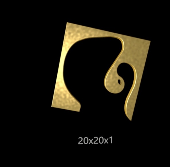 3d model znachka kubka mira neftjanyh stran animacija c903a0e
